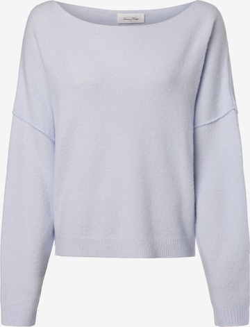 Pull-over 'Damsville' AMERICAN VINTAGE en bleu : devant