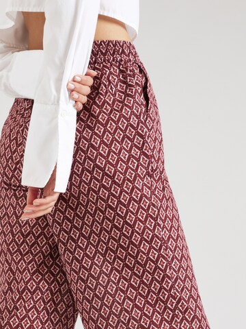 SCOTCH & SODA Wide Leg Bukser 'Gia' i rød