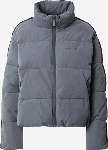 mazine Winter Jacket 'Arley' in Blue: front