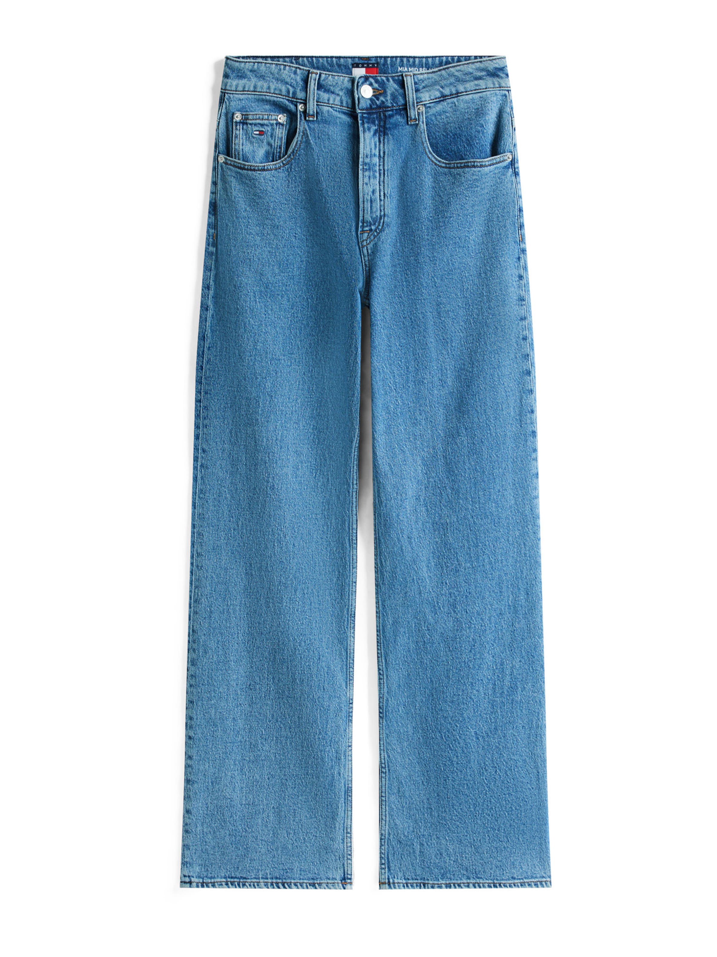 Tommy Jeans - Loosefit Calças de ganga 'MIA' em azul: frente