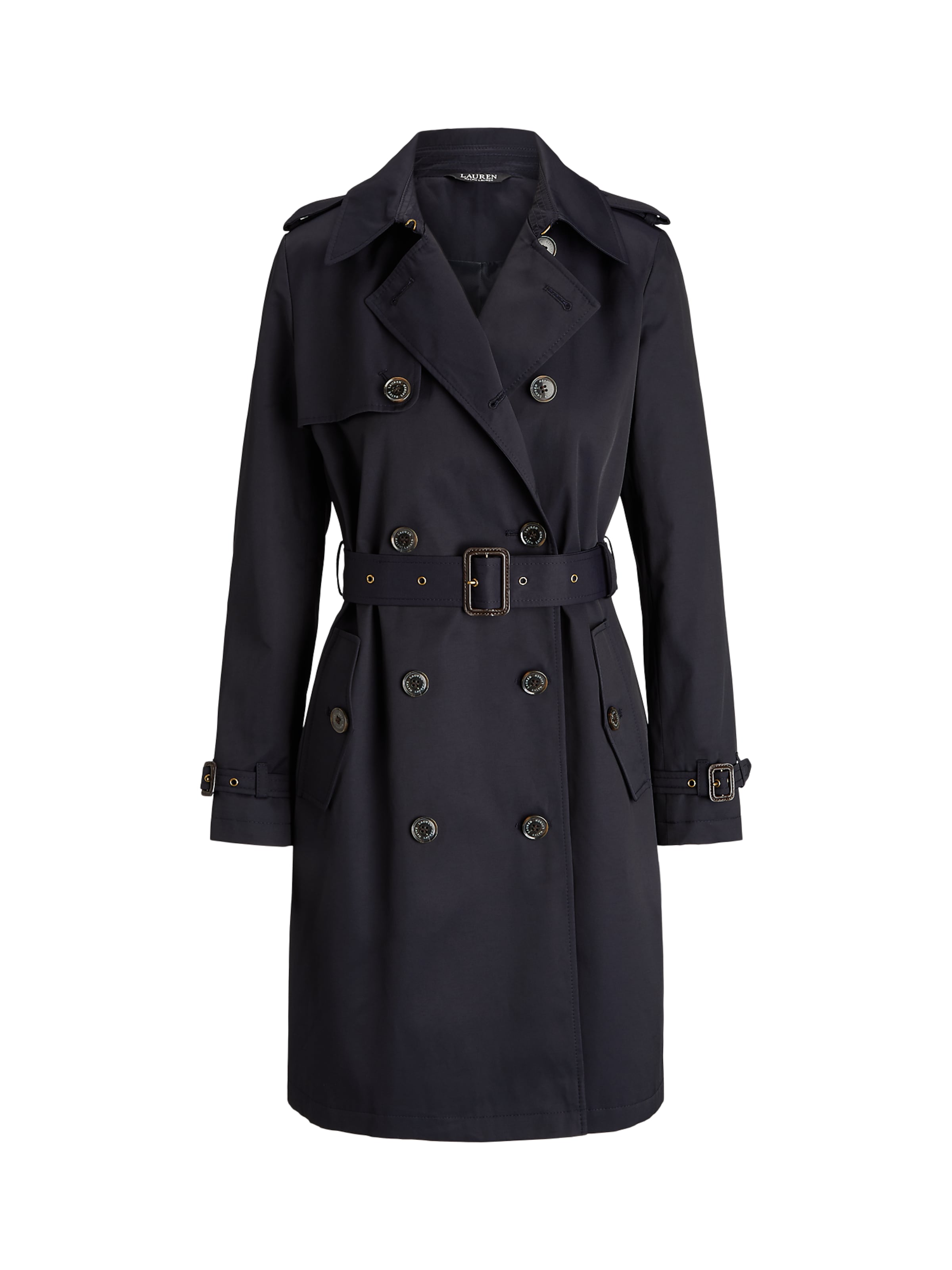 Lauren Ralph Lauren Petite Přechodný kabát – modrá: přední strana