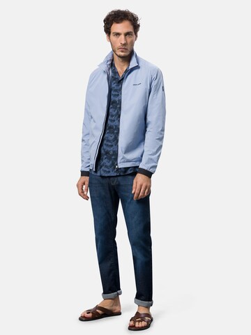 PIERRE CARDIN Regular Fit Hemd in Blau