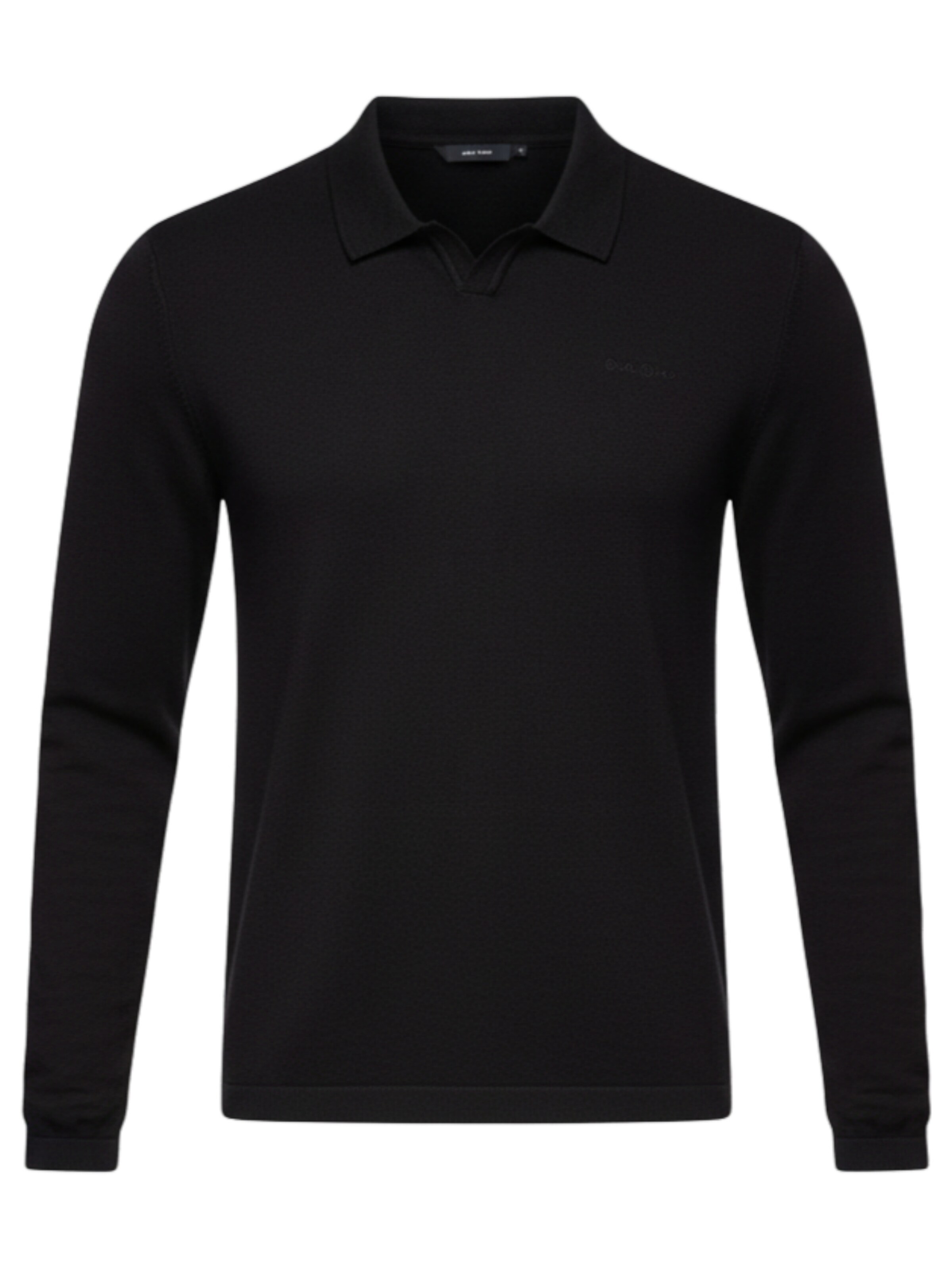 Maglietta di Ombre in nero: frontale