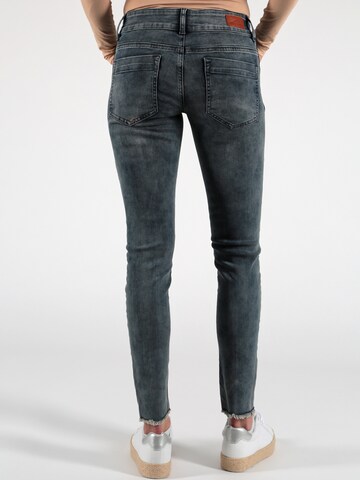 Miracle of Denim Skinny Jeans 'Serena' in Blue