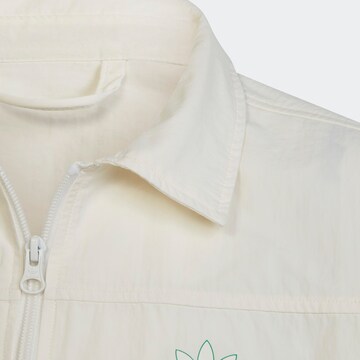 Veste mi-saison 'Graphic Print' ADIDAS ORIGINALS en blanc