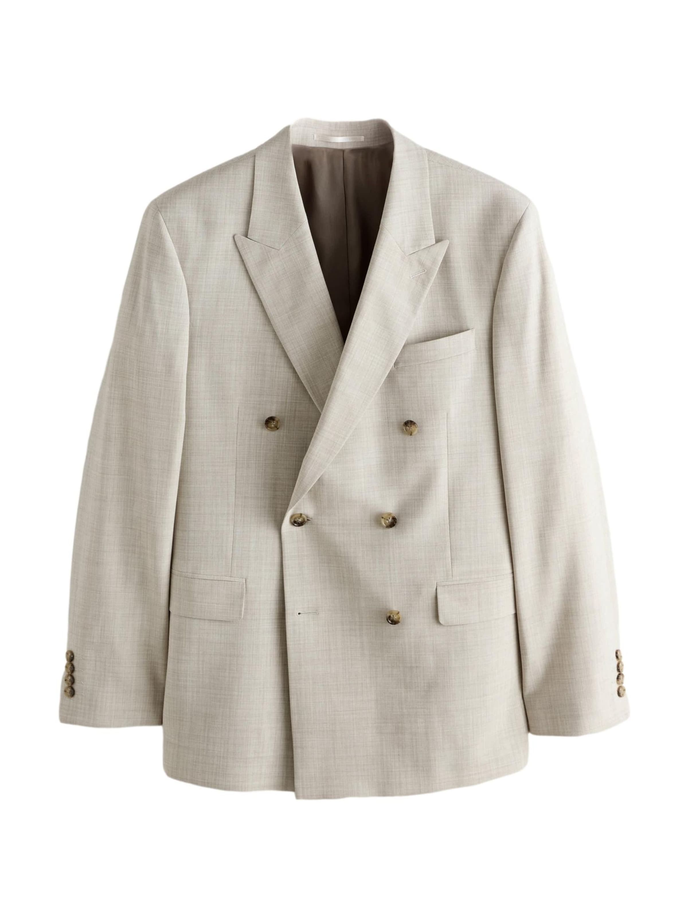 Next Regular fit Business blazer 'N.Premium' in Beige: front