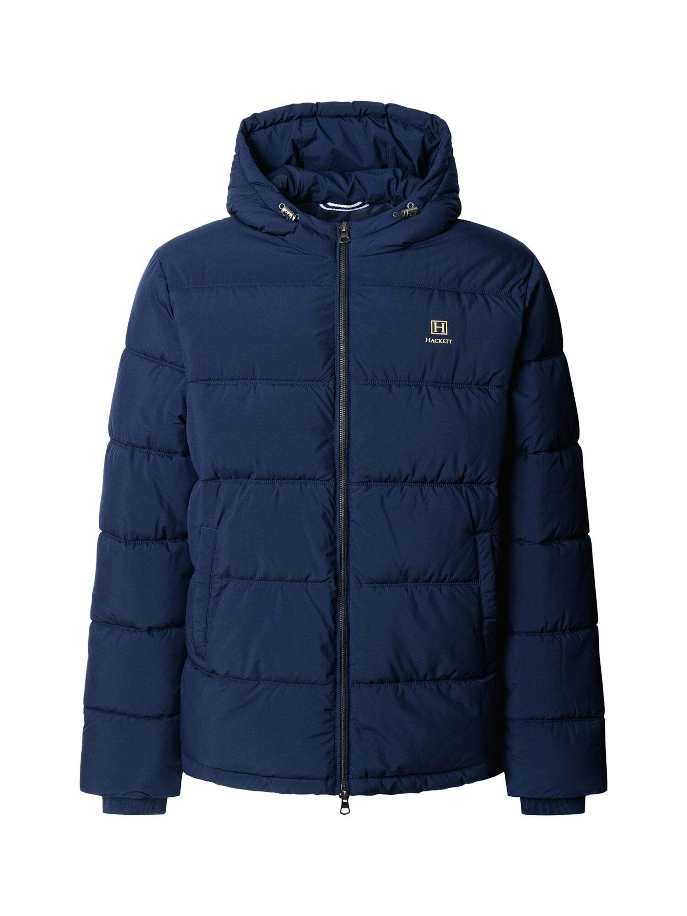 Hackett London Winter coat 'Heritage Puffer' in XXXL in Navy / Light yellow, Item view