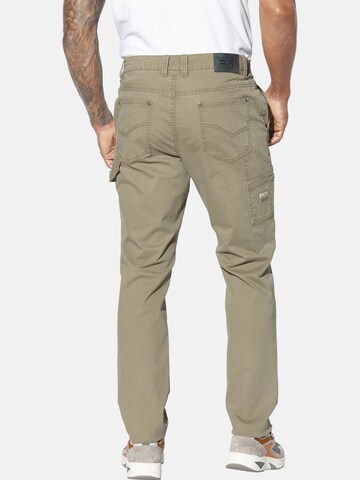 Jan Vanderstorm Loose fit Trousers 'Helvik' in Beige