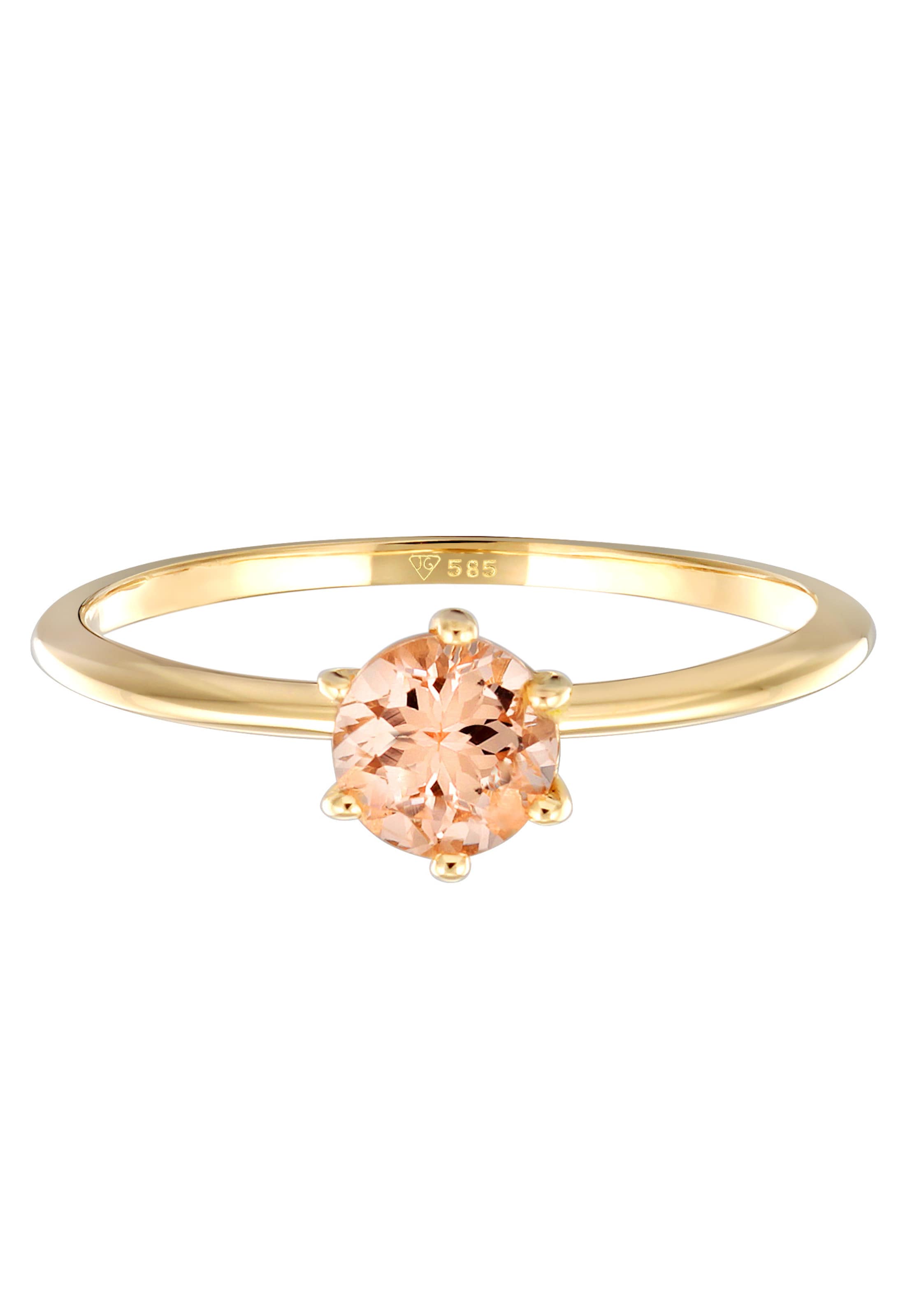ELLI PREMIUM Ring in Gold: Vorderseite