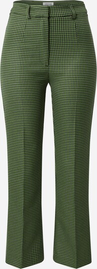 EDITED Pantalón de pinzas 'Reina' en verde / negro, Vista del producto