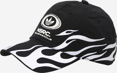 ADIDAS ORIGINALS Cap 'Nsrc' in grau / schwarz / weiß, Produktansicht