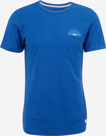 BLEND Μπλουζάκι σε μπλε: μπροστά