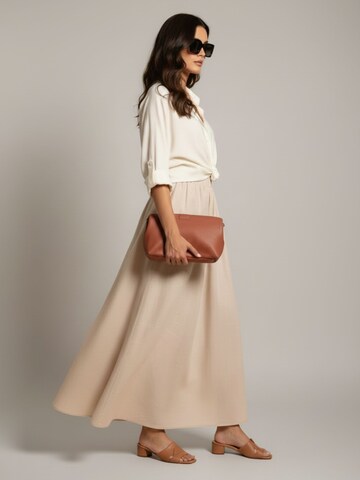 WEARABLE STORIES Skirt 'Beau' in Beige