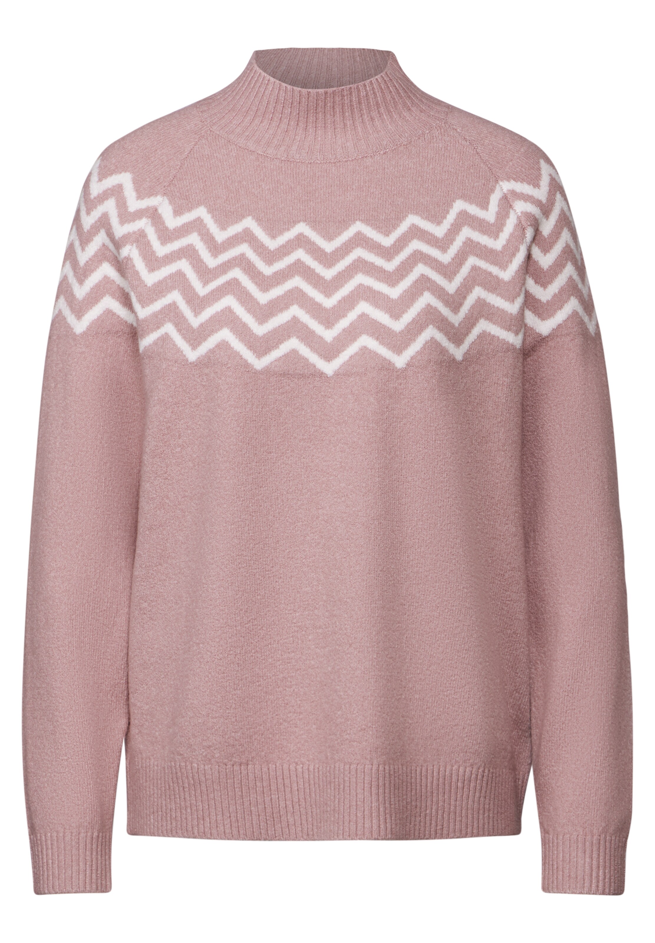 STREET ONE Sweater in Pink: front