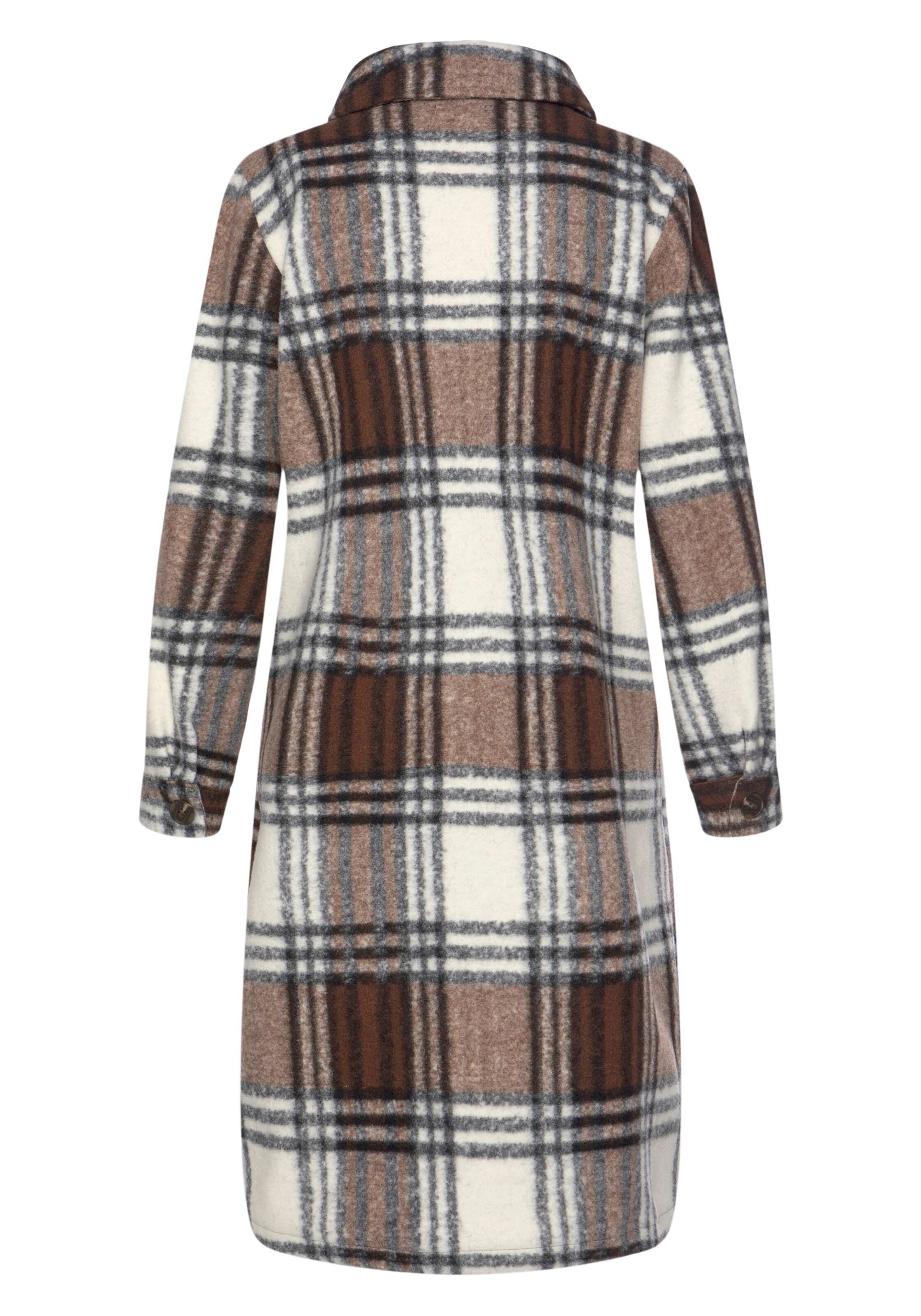 LASCANA Between-Seasons Coat in Brown