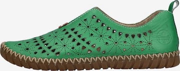 Rieker Slip-ons in Green