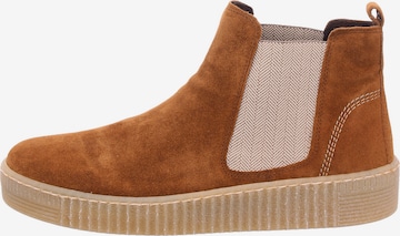 GABOR Chelsea boots in Bruin