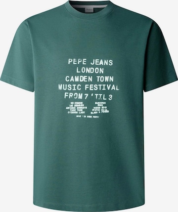 Pepe Jeans Shirt 'Jean' in Groen: voorkant
