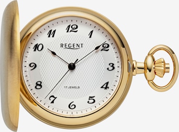 REGENT Analog Watch in Gold: front