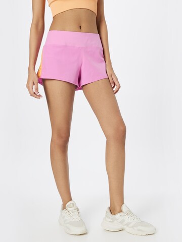 ROXY Regular Workout Pants in Pink: front