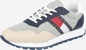 Tommy Jeans - Zapatillas deportivas bajas en gris: frente