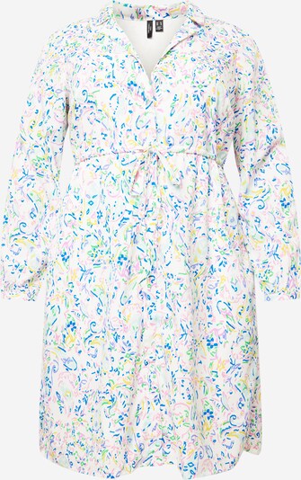 Rochie tip bluză Vero Moda Curve pe mai multe culori / alb, Vizualizare produs