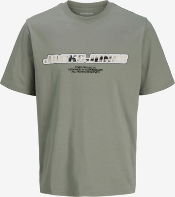 T-Shirt 'JCOLido' Jack & Jones Plus en gris : devant