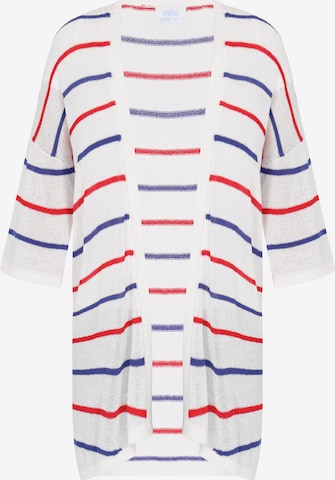 usha BLUE LABELKardigan - bijela boja: prednji dio