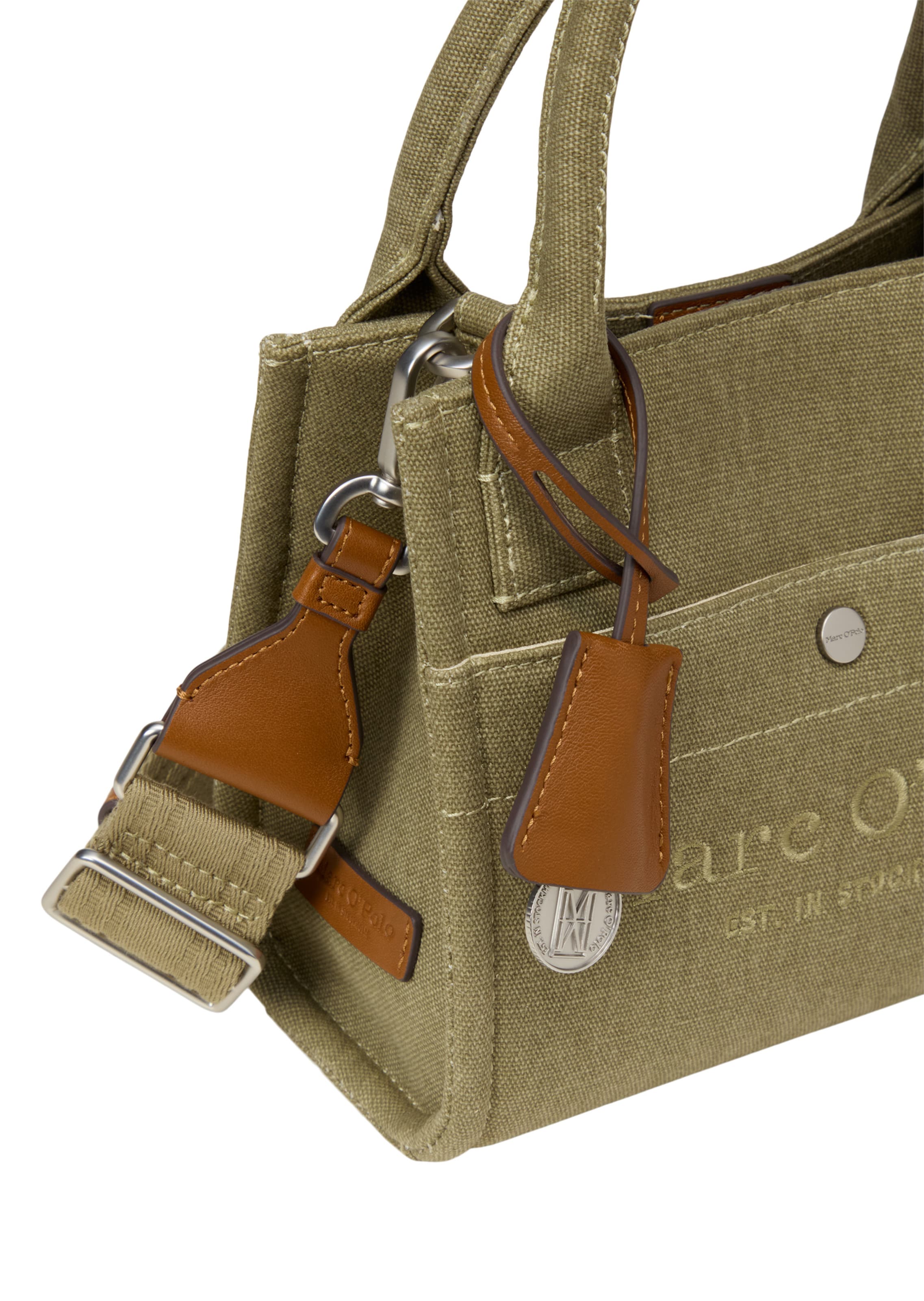Cabas Marc O'Polo en vert