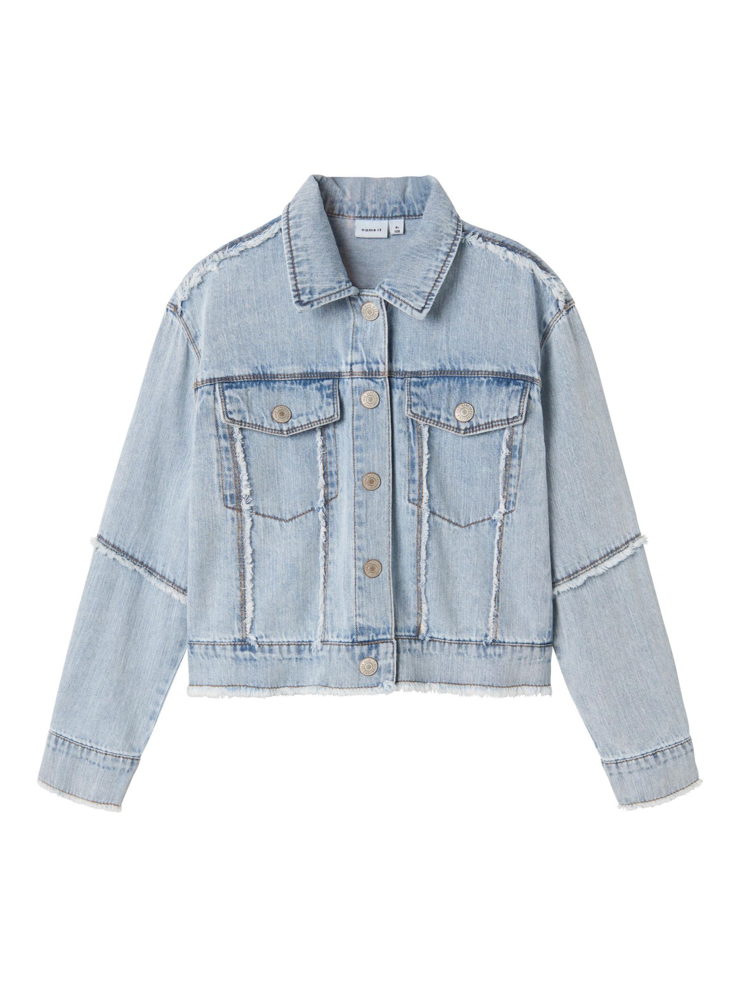 NAME IT - Chaqueta de entretiempo en azul: frente