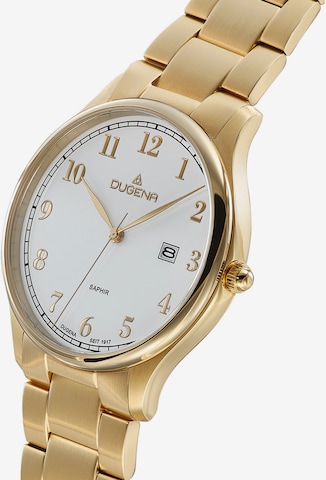 DUGENA Analog Watch in Gold