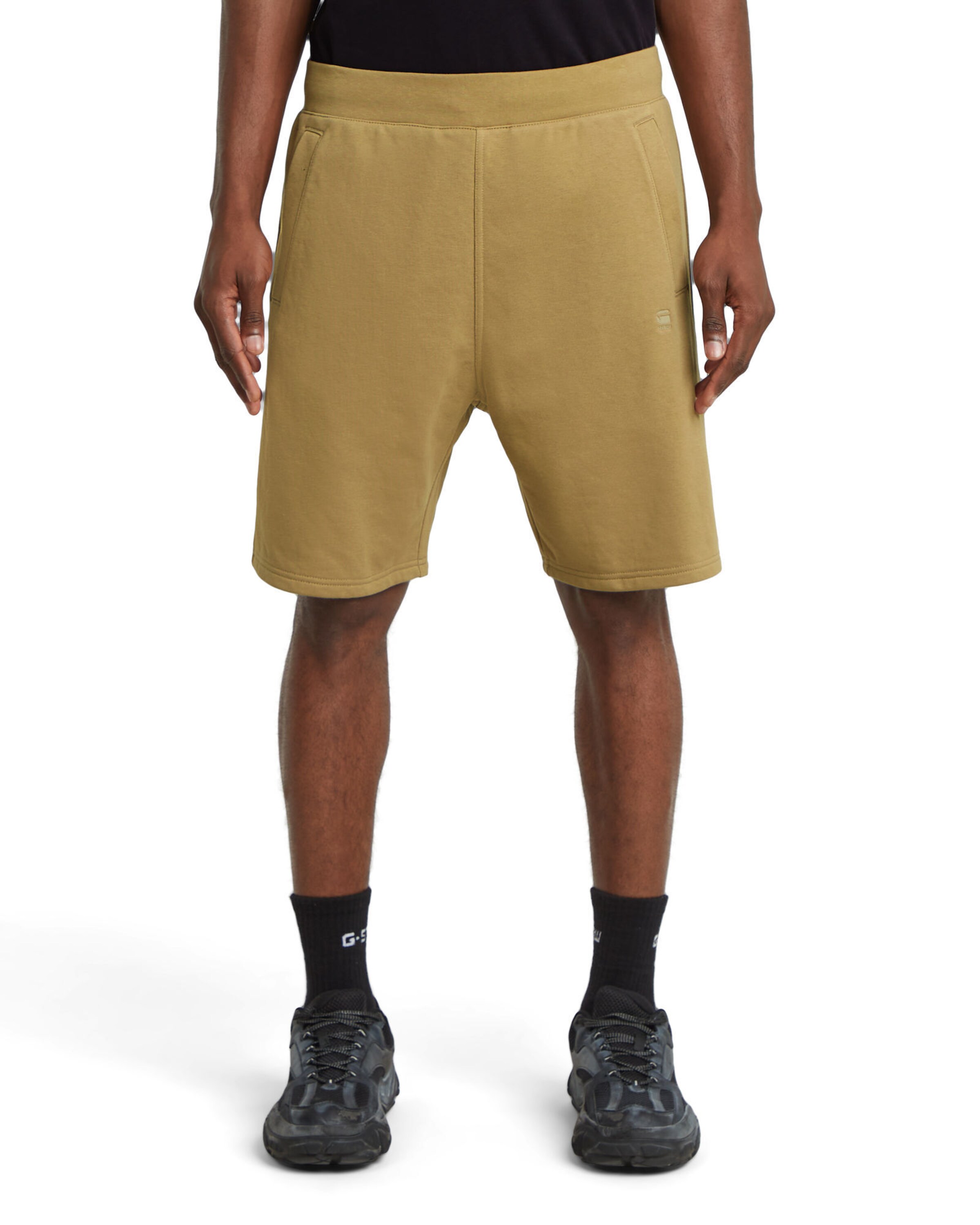 G-STAR Loosefit Broek in Beige: voorkant