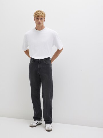 Mavi Loosefit Jeans in Schwarz