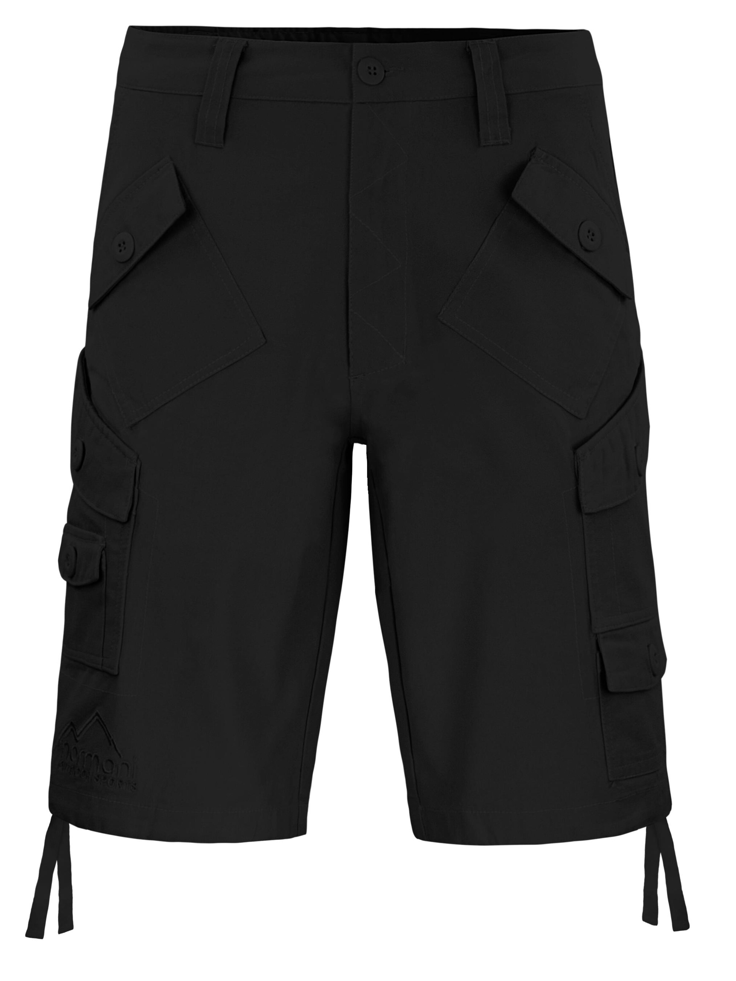 Pantalon outdoor 'Sonora' normani en noir : devant