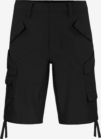 Regular Pantalon outdoor 'Sonora' normani en noir : devant