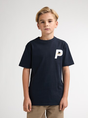 Petrol Industries Shirt 'Bandolera' in Blauw: voorkant