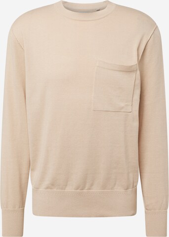 JACK & JONES - Jersey 'NEAL' en beige: frente