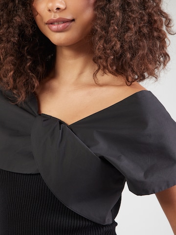 OBJECT Knitted Top 'OBJBETZY' in Black
