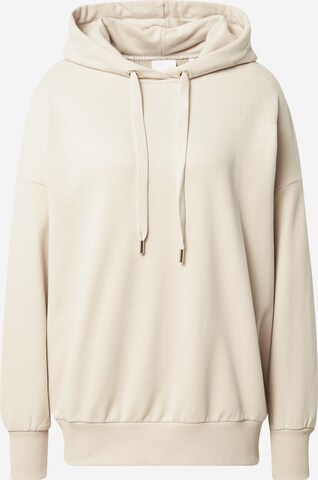 Sweat-shirt Rich & Royal en beige : devant