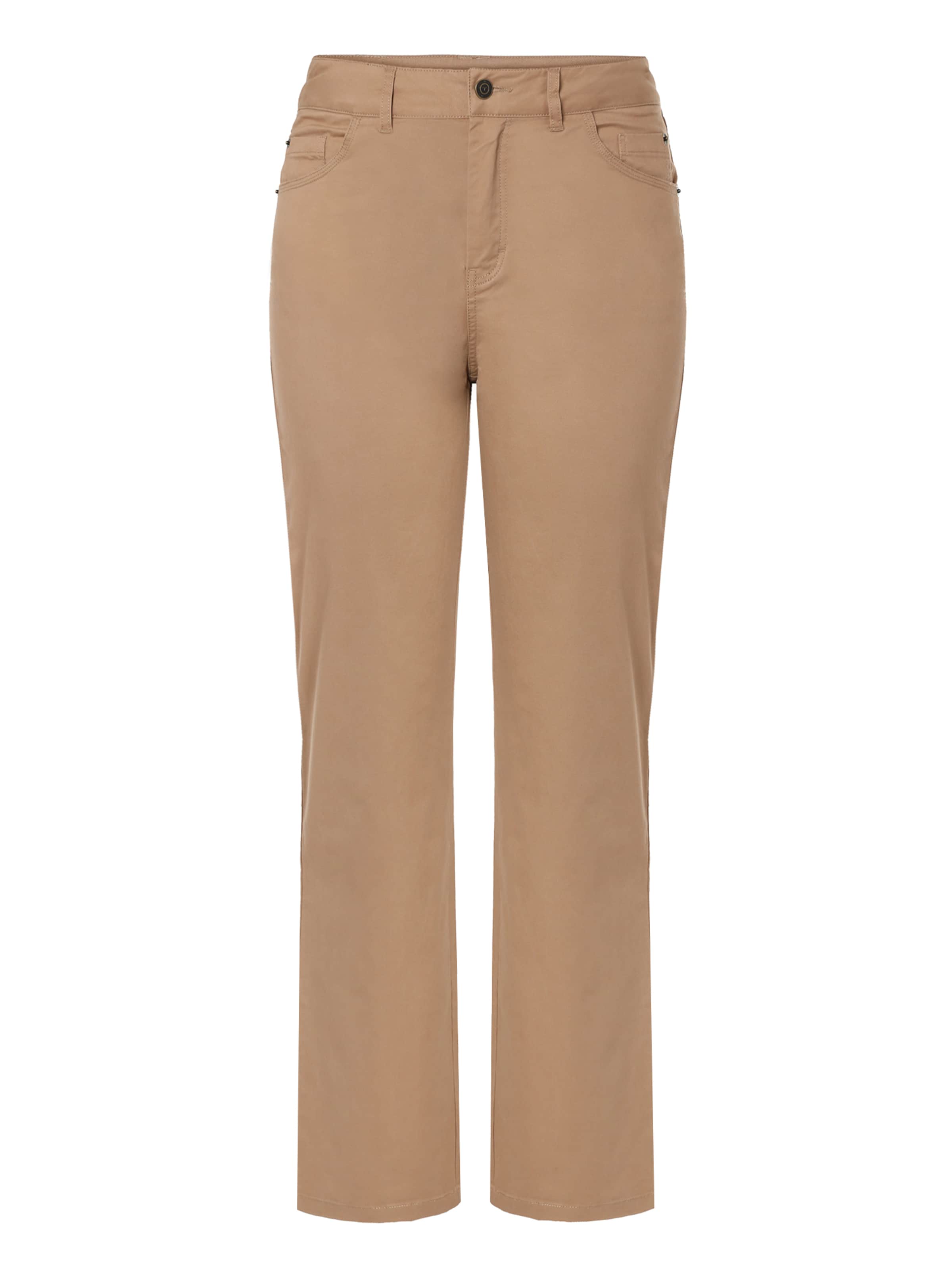 TATUUM Flared Hose 'KWINKO' in Beige: Vorderseite