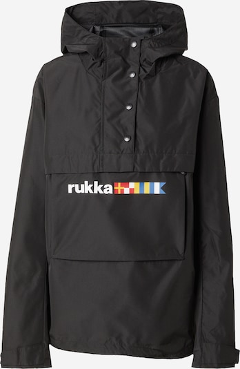 Rukka Sportjacke 'PEKKARI' in blau / gelb / schwarz / weiß, Produktansicht