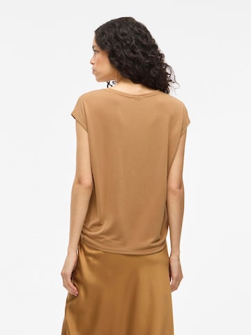 VILA Shirt in Brown