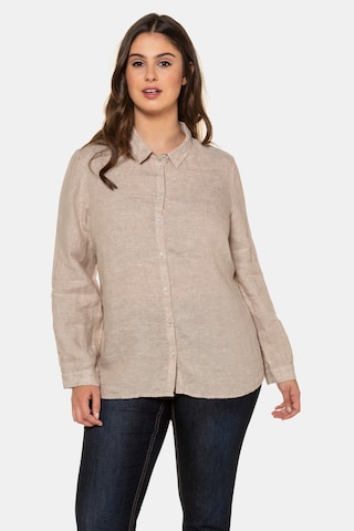 Ulla Popken Blouse in Brown: front