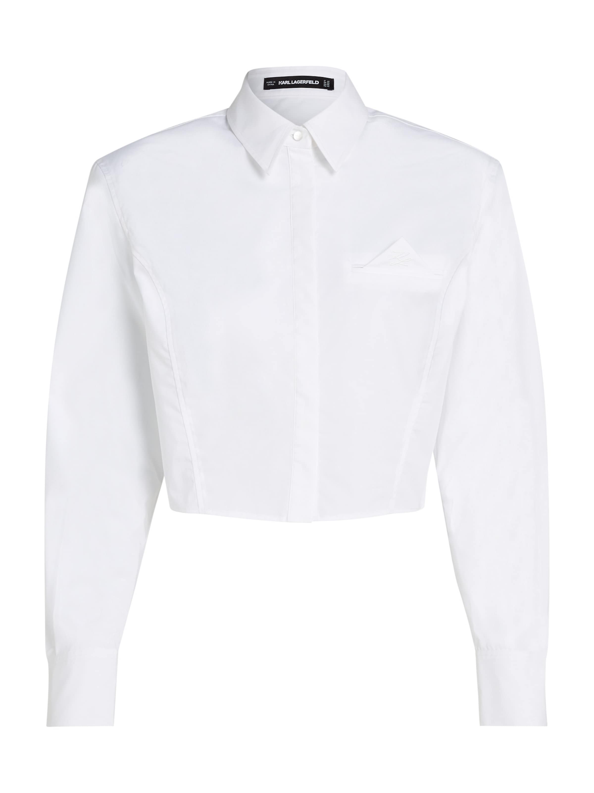 Karl Lagerfeld Blouse in White: front