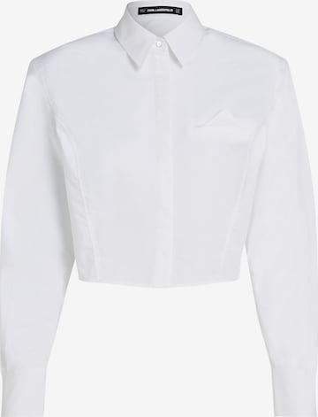 Karl LagerfeldBluza - bijela boja: prednji dio