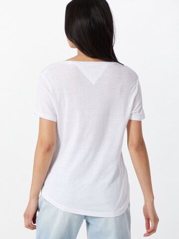 T-shirt Tommy Jeans en blanc