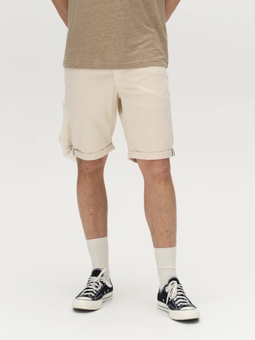 GABBA regular Bukser 'Jason Sanza' i beige: forside