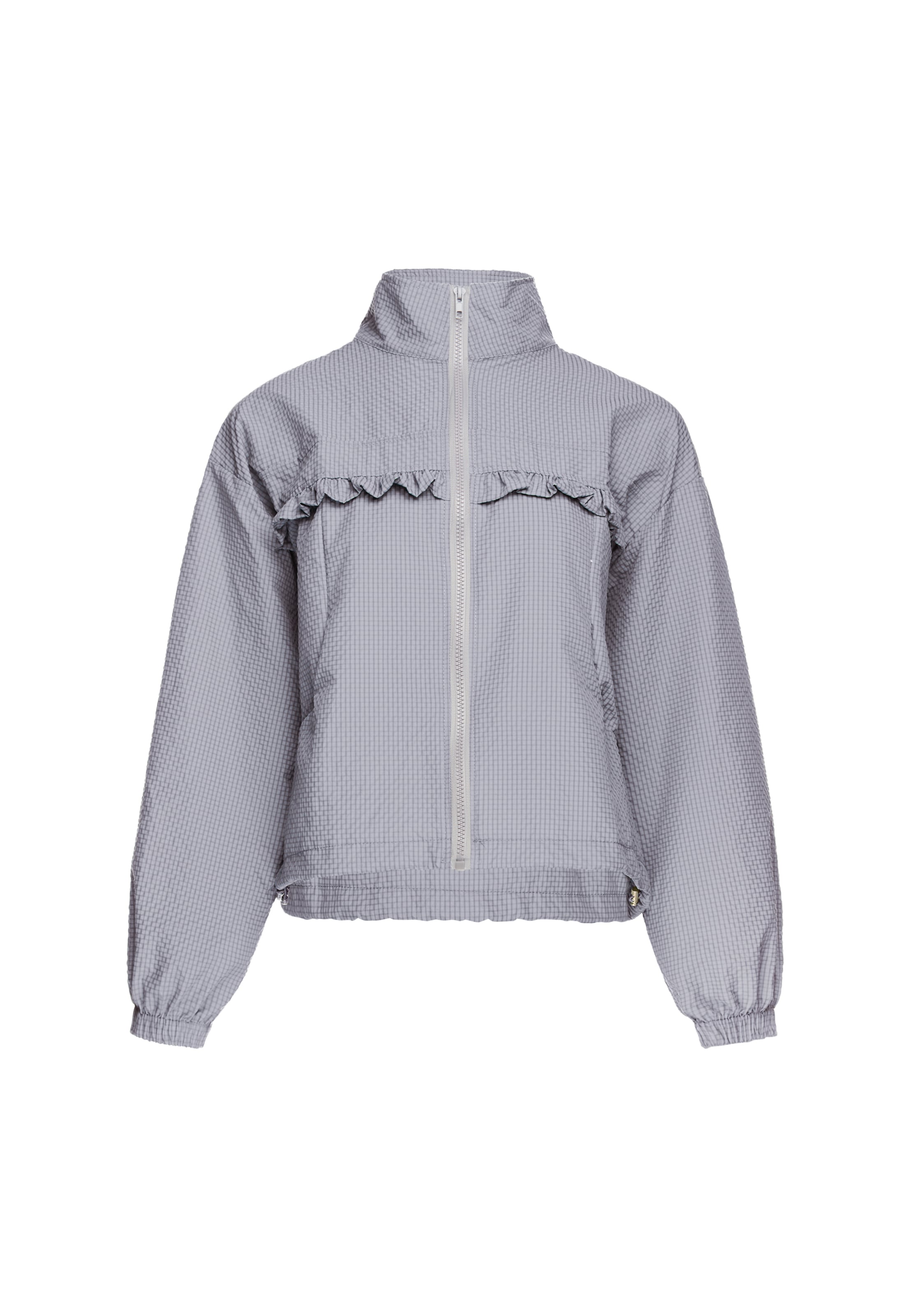 myMo ATHLSR Between-Season Jacket in Grey: front