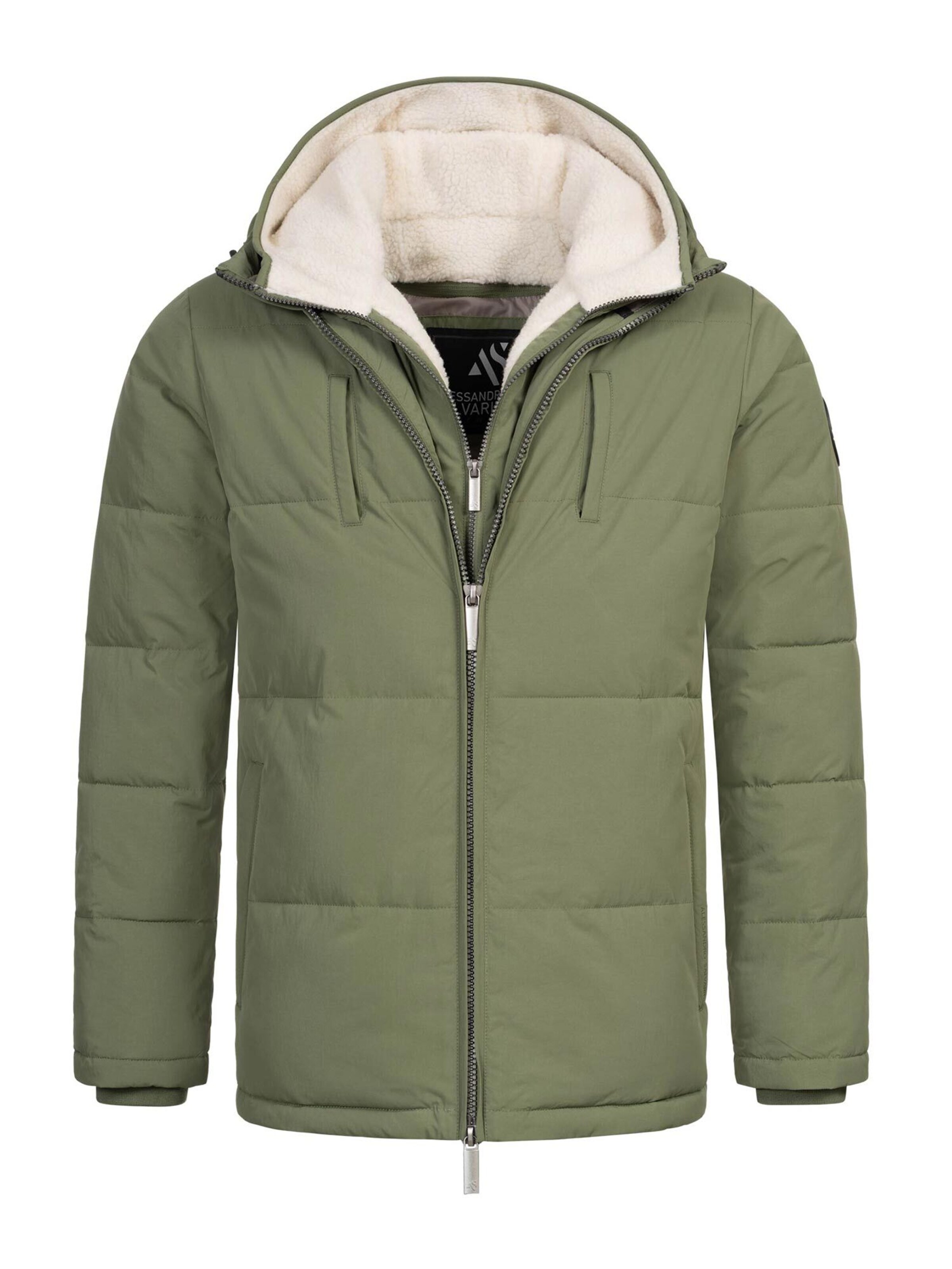 Alessandro Salvarini Winterjas 'AS457' in Groen