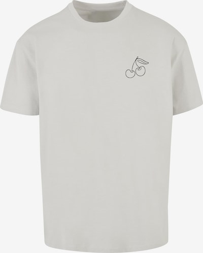 Merchcode T-Shirt 'Cherry' en gris / gris clair, Vue avec produit